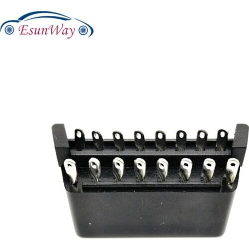 Newest J1962F OBD2 OBD 2 16 Pin Female connector OBDII 16P OBD2 OBDII Extension Cable