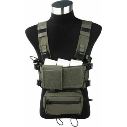 TMC Hunting Tactical Airsoft Vest Modular Chest Rig Set TMC3115