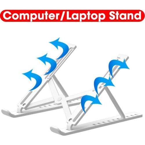 Laptop Base Stand Portable Holders for Macbook Pro Adjustable Stands Notebook Support for Xiaomi Bracket Computer Accessories