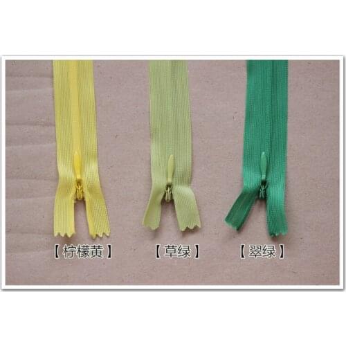 Dailylike 20cm Invisible Zipper Invisible Zipper Length Nylon Zipper Hand-made DIY Clothing Smooth and Durable Wallet Cloth
