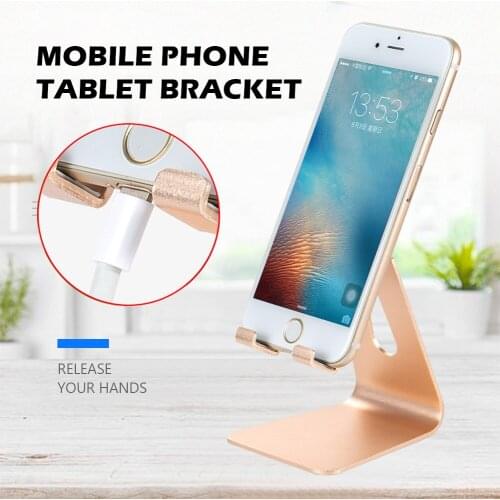 Adjustable Portable Desktop Mobile Stand Phone Holder Desk Stander For iPhone Ipad Mini Hand-Free Bracket Smartphone Tablet