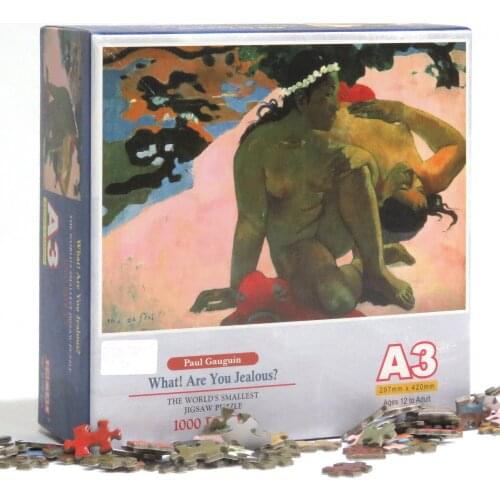 Spot Puzzle 1000 Pieces of Children DIY Handmade Toys World Famous Painting Home Hanging Adult Stress Relief Gift