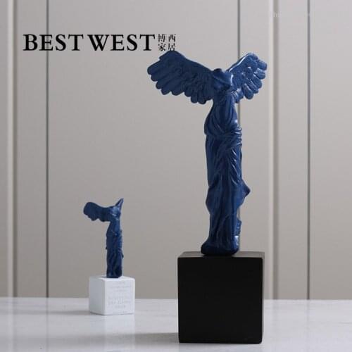 Statue victory goddess Louvre Greek Angel resin ornament creative home decoration home decoration accessories for living room
