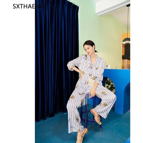 SXTHAENOO Women's Satin Pajamas