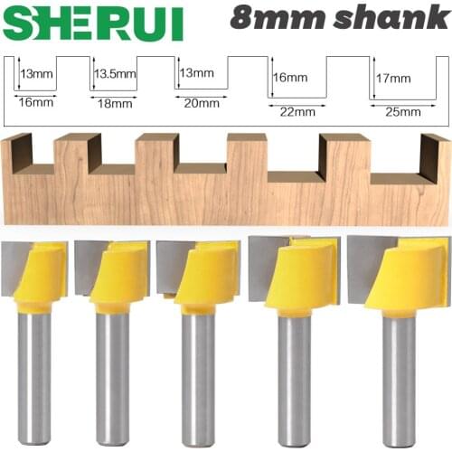 1pcs 8mm Corner Round Over Router Bit with Bearing Milling Cutter for Wood Woodworking Tool Tungsten Carbide