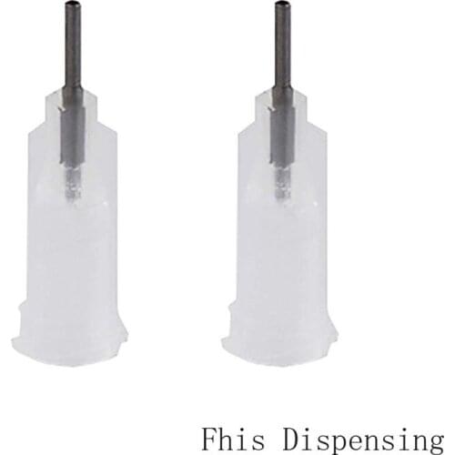 19G 1/4 Inch W/ISO Standard Precision Passivated S.S Dispense Tip with PP Safetylok Hub Glue Dispensing Needle Tips Pack of 1000