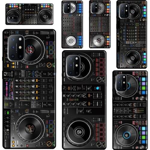 Electronic Music DJ Controller Mixer Case For Realme 6 7 8 Pro GT Neo C21 C11 C3 Q3 Pro Soft Cover For OnePlus 8T 7T 9R 8 9 Pro