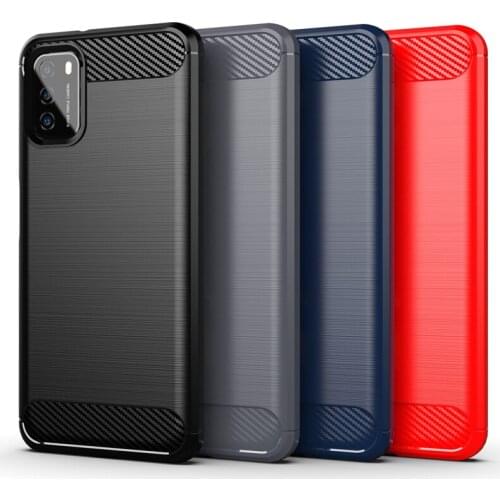 For Cover Xiaomi Poco M3 Case For Poco X3 NFC Capas Shockproof TPU Cover For Redmi 8 9 A C Note 8 9 Pro Poco X3 F2 Pro M3 Fundas