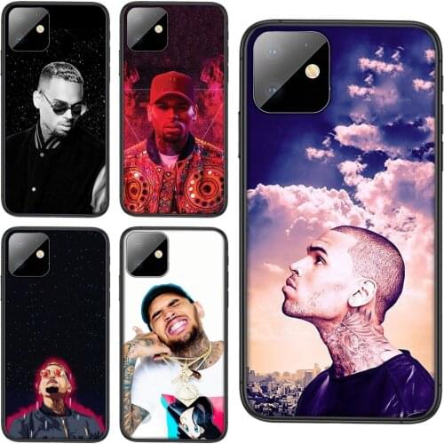 Chris Brown Pop Stores Black Funda Soft Shell 3D Waterproof For Xiaomi Mi11 M10 Mi10I Mi10S Mi10T Mi9 CC9 Note10 Poco F3 X3