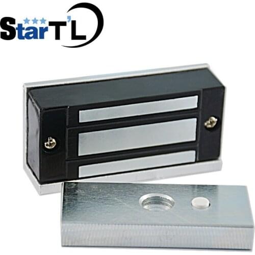 Access Control 60KG/132lbs Electronic Magnetic Lock DC12V Fail Safe NC model Door lock for Electric Security System