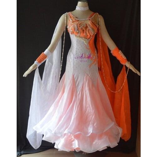 KAKA DANCE B1537,New Ballroom Standard Dance Dress,Waltz Ballroom Competition Dress,ballroom dance competition dresses