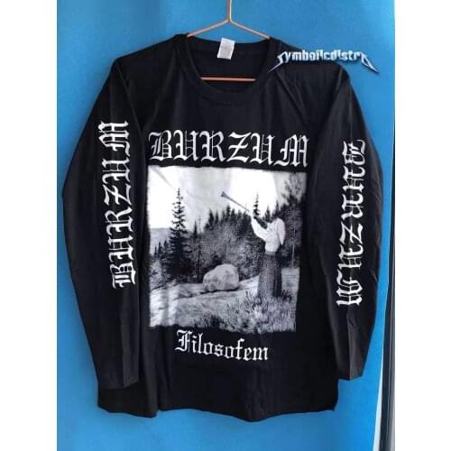 GILDAN76000 180g 100%Cotto Adult Round Neck Long Sleeve T Shirt Hip Hop, Rock, Metal, Straight Breathable No Touch Print Process