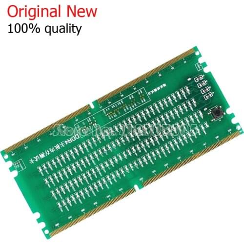 Laptop motherboard memory slot ddr2 / ddr3 /ddr4 diagnostic analyzer test card sdram so-dimm pin out notebook led tester card