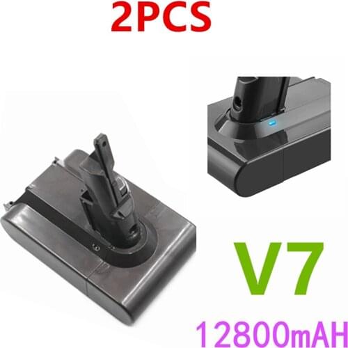 2021 Original 21.6V 12800mAh Li-ion Battery for Dyson V7 Vacuum Cleaner Replacement Power Tools Battery