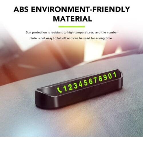 Hideable Car Phone Number Card Plate Stickers for Mini Cooper Nissan Juke Qashqai Tiida Opel Astra Insignia Corsa Car-styling