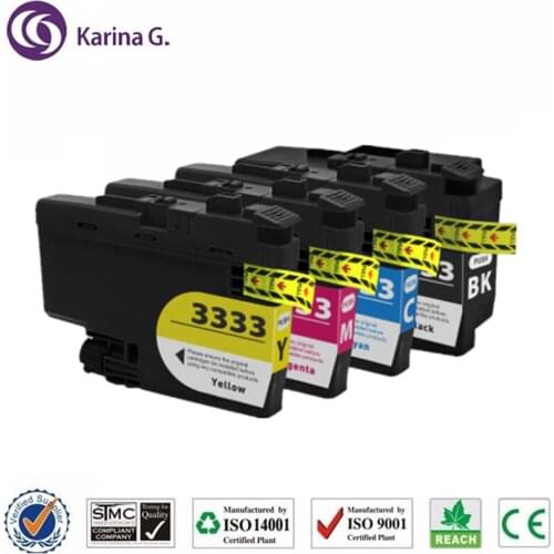 Compatible ink Cartridge for Brother LC3333 suit for Brother DCP-J1100DW MFCJ1300DW etc