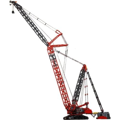 2020 legoins tecnologia bloco de construção moc-39663 projeto liebherr guindaste boom alta dificuldade montagem controle remoto