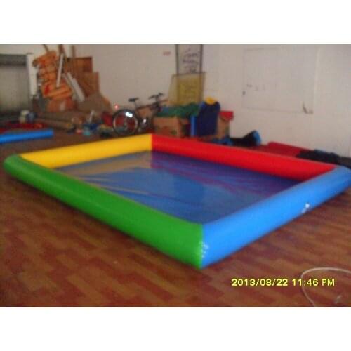 3M*4M PVC Inflatable sand pool Children outdoor play game pool