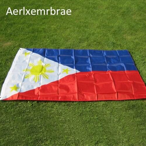 Aerlxemrbrae flag er Philippines Flag 3x5 ft Flag of Philippines 90x 150cm Philippines National Flag