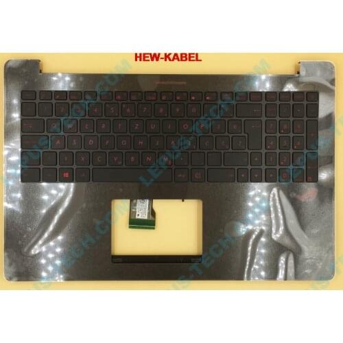 WB SV UK backlight Keyboard for ASUS ROG N501 N501JW G501 G501JW G501VW keyboard with backlight top case palmrest