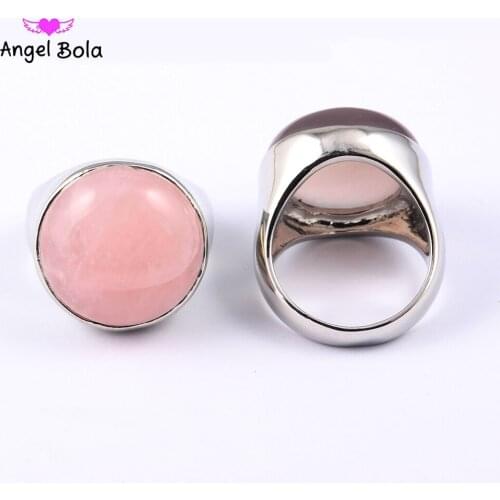 Flower Band Oval Opal Rings for Women Vintage Look Silver Plated Personality Fashion Jewelry Drop Shipping