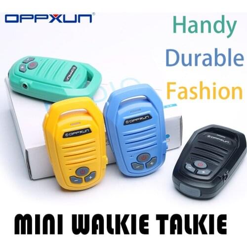 New OPPXUN YI-639 MINI Walkie Talkie Portable Comunicator Handy CB Ham Two Way Radio 5W for Fashion Boy Birthday Christmas Gift