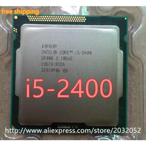 Intel Core i5-2400 i5 2400 I5 2400 (3.1Ghz 6MB 4 cores Socket 1155 5 GT/s DMI)Desktop