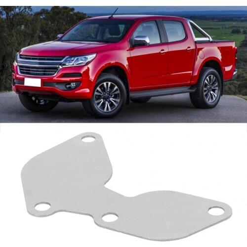 Stainless Steel EGR Blanking Plate Replacement Fit for Isuzu DMAX TF 4JJ1 Durable High hardness Professionally manufactured