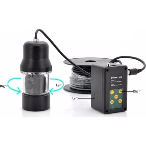 Underwater Camera 360 Rotation For Fishing Well Video Inspection With 20m Cable 4000mah Battery 14Pcs Led Lights Night Vision