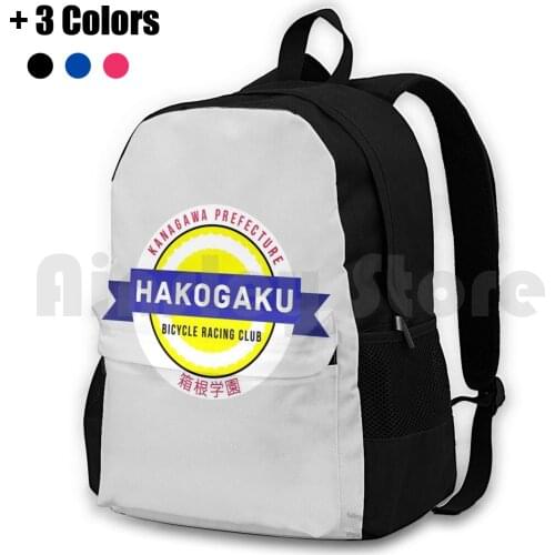 Hakone Academy Logo Outdoor Hiking Backpack Waterproof Camping Travel Hakone Hakogaku Hakone Academy Toudou Jinpaichi Arakita