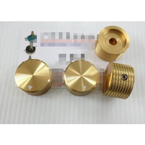 1pcs/lot Aluminum cap potentiometer knob cap 25MMX15MM holes 6MM