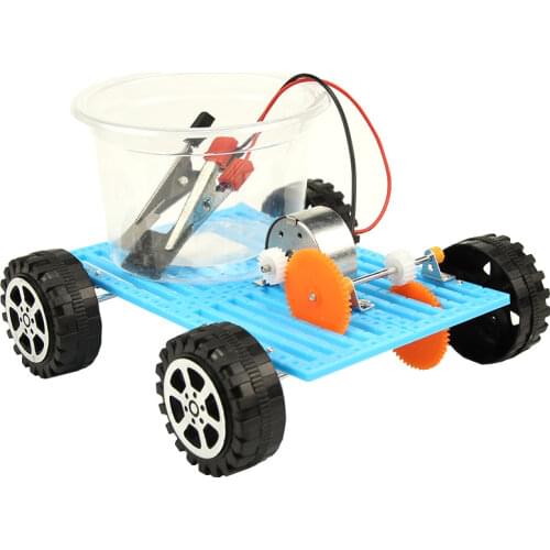 1Pcs Magical Student Scientific Experiment Toy Salt Water Power Car Science Toy DIY Chemical Gizmo Children Toys