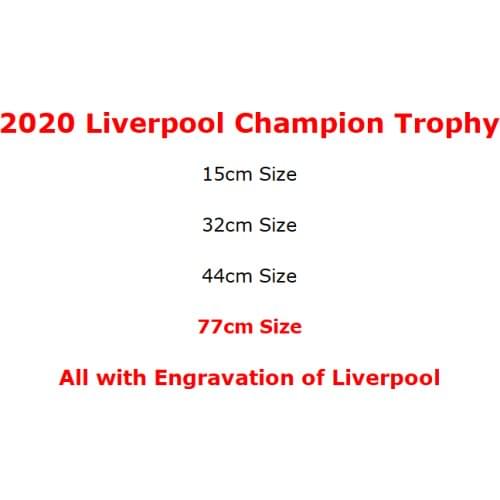 2020 liverpool king english trophy cup real size replica Trophy Cup awards to Champions