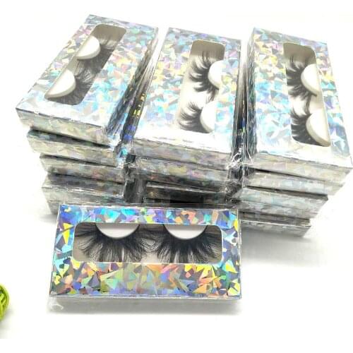 25mm mink lashes lash manufacture supply hot sale super soft real mink hair 25mm mink eyelash wispy fluffy lash extension