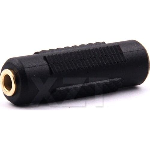 3.5 mm Earphone Female Jack Aux Adapter Audio Stereo Extension Cable Coupler Converter Headphone Adapter