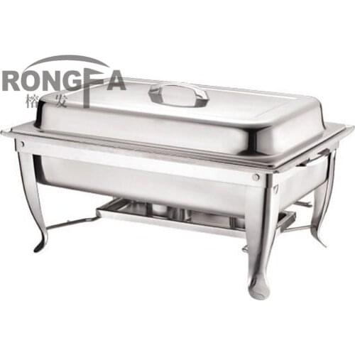 Stainless steel chafing dish buffet dish square shape