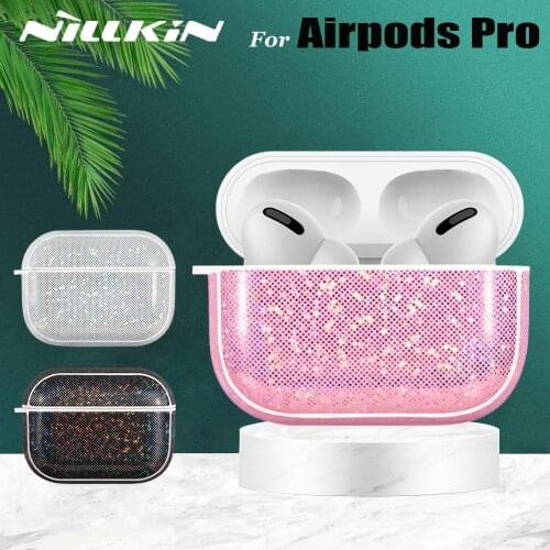 Nillkin Earphone Cases For Apple Airpods Pro Glitter Case Cover Wireless Charging Box Shell For AirPods Pro Protective Cover