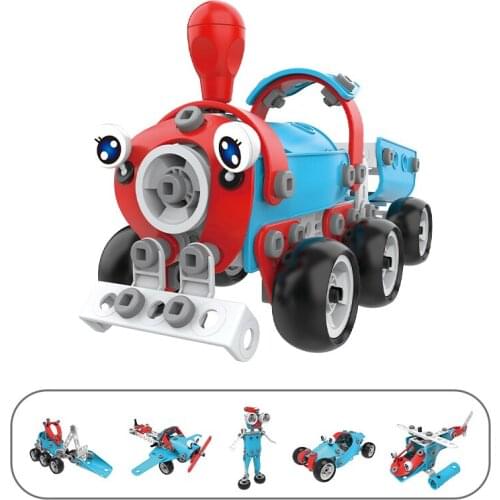 Childrens New Diy Assembling Toy, Kindergarten Institution Building Block Screw Disassembly Science and Education Set