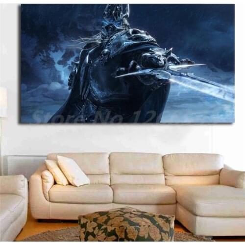 Wrath Of The Lich King World Of Warcrafts Wallpapers Canvas Posters Prints Wall Art Painting Decorative Picture Home Decoration
