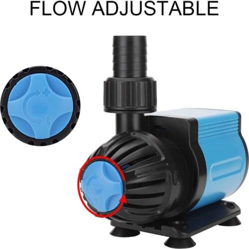 220-240V Aquarium Inverter Submersible Pump Tank Large Flow Silent Circulation Pump Fish Pond high-power pumping filter pump
