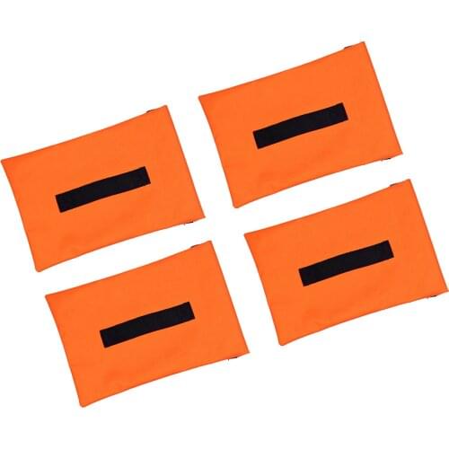 4PCS Soccor Goal Frame Sand Bags Anti-tear Weighted Anchors 600D PU Oxford Cloth Football Training Hold Net Weight Sandbags