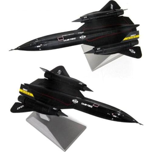 Jason TUTU US Air Force SR-71 Blackbird Reconnaissance airplane Alloy model SR71 1:144 scale diecast metal model Dropshipping