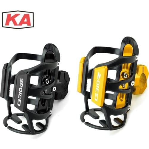 Moto Beverage Water Bottle Cage For BMW G310GS G310R G310 G 310 R/GS CNC Aluminum Drink Cup Holder Sdand Motorcycle Accessories