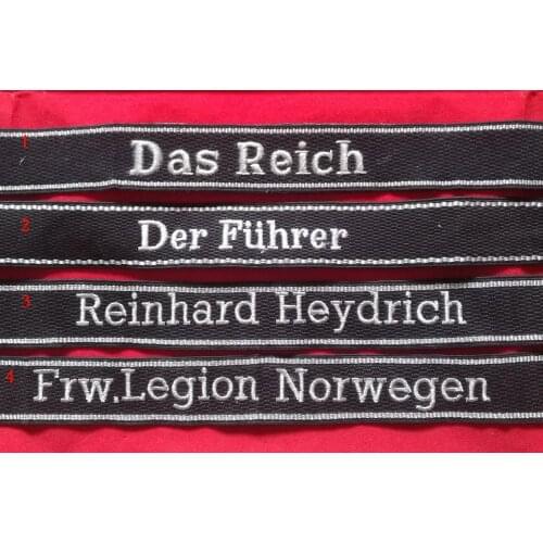 WW2 GERMAN OFFICER CUFF STRIP TITLE hand-made high quality 5605101