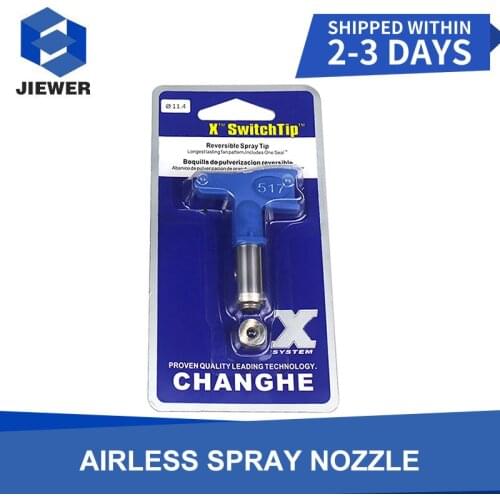 Profession Airless Nozzle Nozzle 515/517/519/655 Titan/Wagner Airless Paint Spray Gun Etc Type Nozzle Blue Sprayer