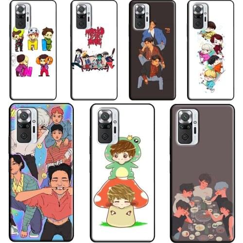 SHINee Cute Kpop For Xiaomi Redmi Note 8 9 Pro Note 10 Pro 8T 9S Case Cover For Redmi 9T 9A 9C 7A 8A K40