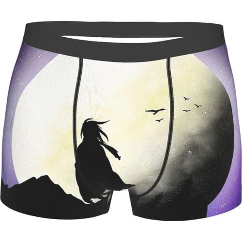 Swordsman Dororo Fantasy Action Animation TV Series Underpants Breathbale Panties Mens Underwear Print Shorts Boxer Briefs