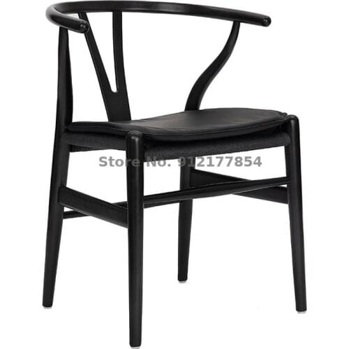 Y Chair Home Color Beech Wood Y Chair Nordic Style Solid Wood Chair Cafe Restaurant Chair Book Chair Balcony Chair Dining Chair