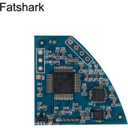 1set FPV 3-in-1 Tracking Head Tracker Trinity HT Module Tracer Board for Fatshark FSV2413 ATT V3/V4 DOM RC Drone Fixed Wing Part