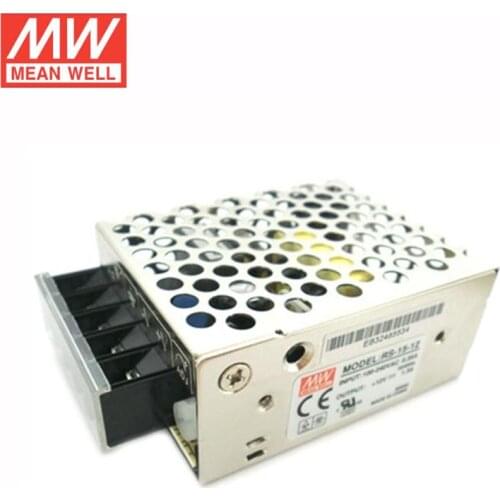 15W SMPS 12V 1.3A Mean Well RS-15-12 220V AC 12V DC Power Supply